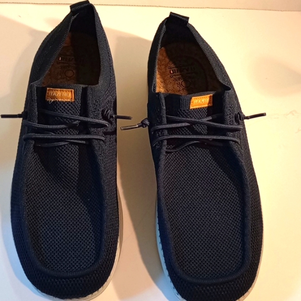 ITAZERO Wide Shoes Women Slip On Loafer